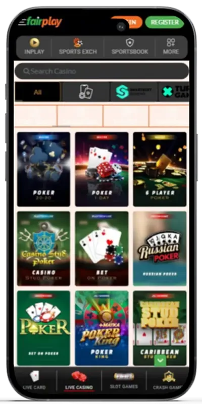 Fairplay table games