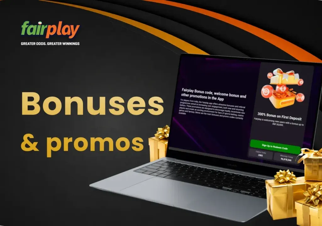 Fairplay bonuses and promotions