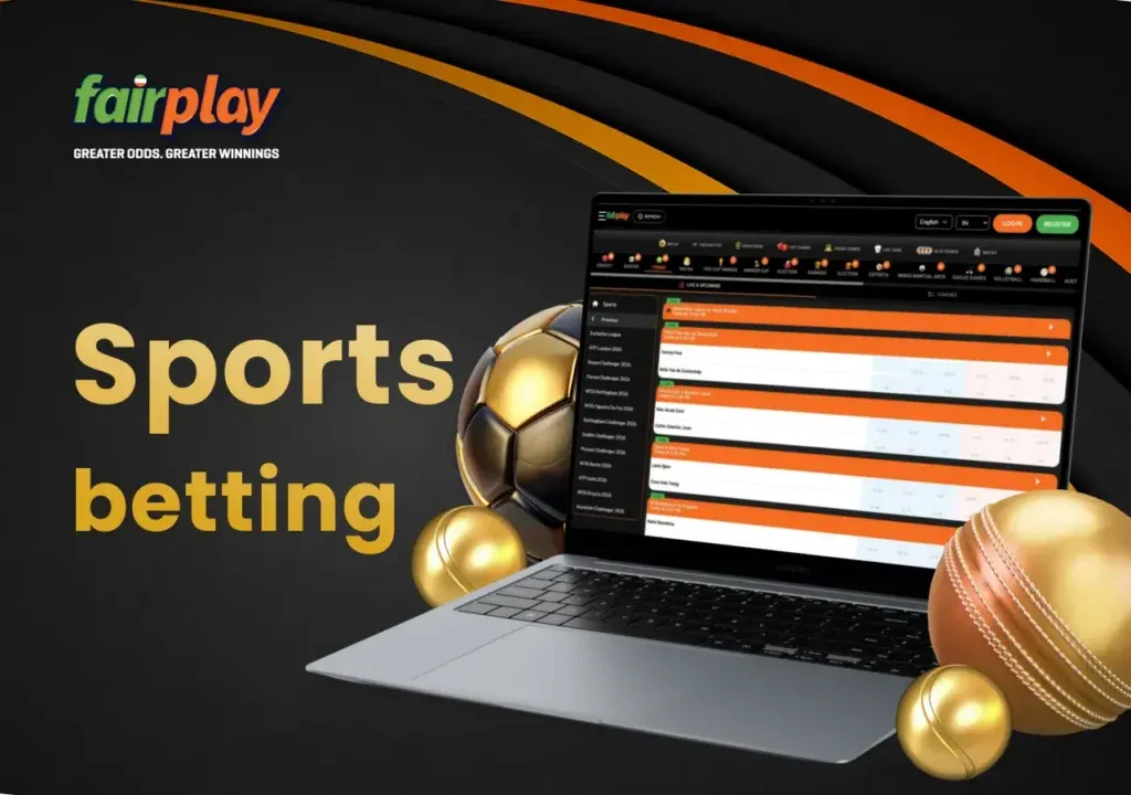 Fairplay sports betting dashboard